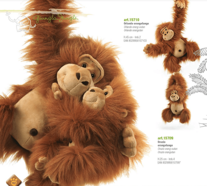 קופים - בובות קופים רכות לילדים - צעצועים Plush.il 