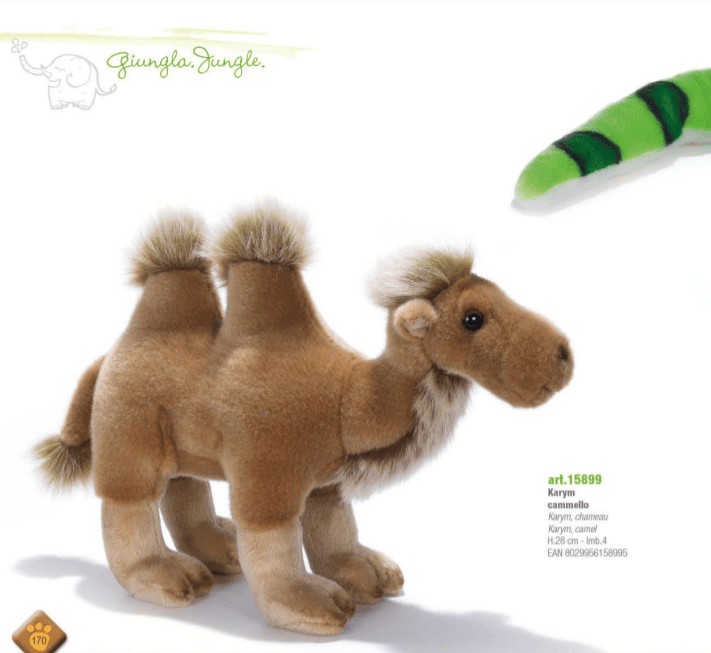 חיות מדבר - בובות חיות מדבר רכות לילדים - צעצועים Plush.il 