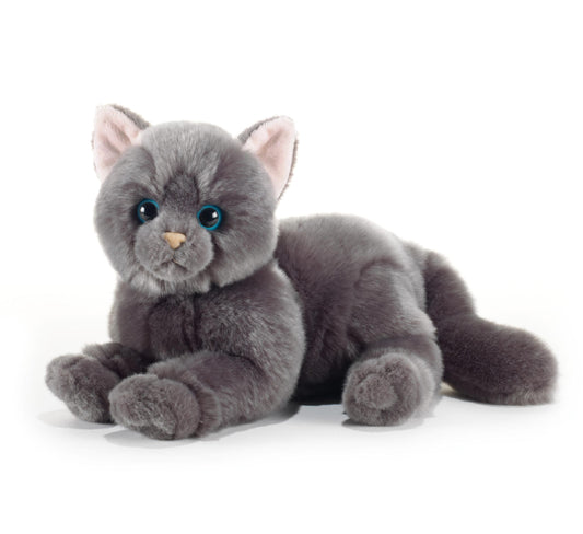 צעצוע בובת פרווה רכה חתולה 32 ס"מ מתנה לילדים מגיל שנה ומעלה - מק"ט 15850
