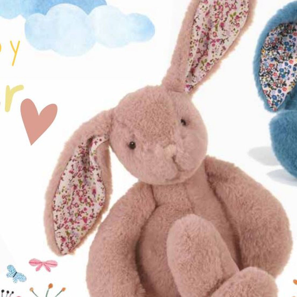 בובת פרווה ארנב צעצוע רך 25 ס"מ - צעצועים Plush.il8029956072093
