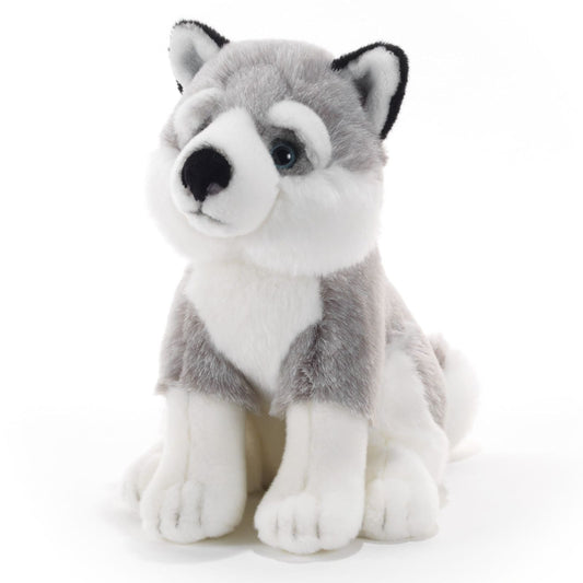 צעצוע בובת כלב האסקי 29 ס"מ - צעצועים Plush.il 8029956157530