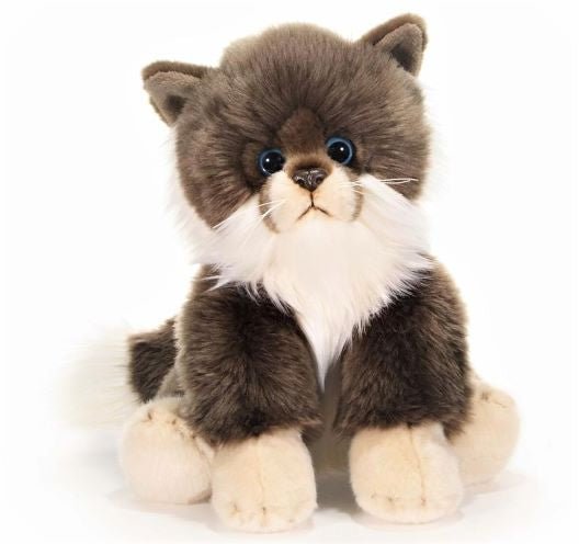 בובת פרווה חתול יושב צעצוע רך 30 ס"מ - צעצועים Plush.il8029956159657