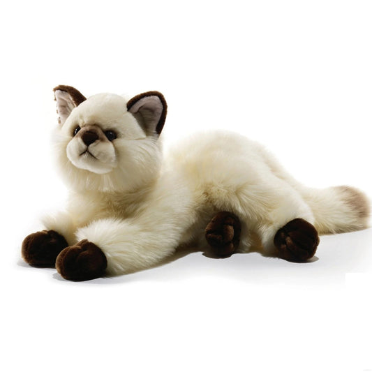 בובת חתול סיאמי רכה לילדים